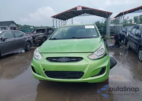 2013 Hyundai Accent Se из США, поврежденный, VIN KMHCU5AE1DU092402